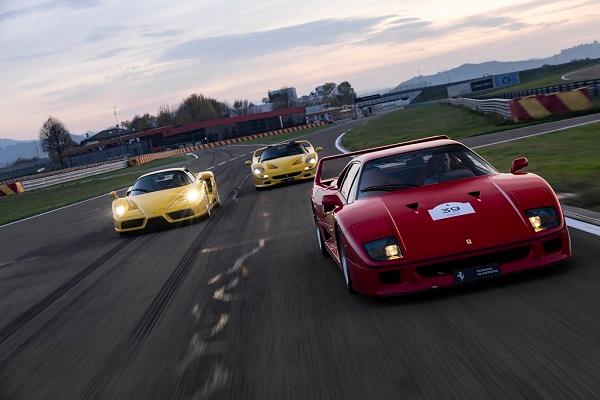 Ferrari completes testing of new tyres for the Enzo