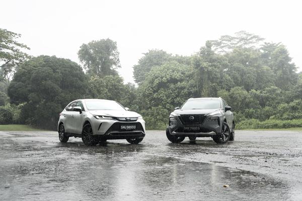 Toyota Harrier Hybrid vs Nissan X-Trail e-POWER