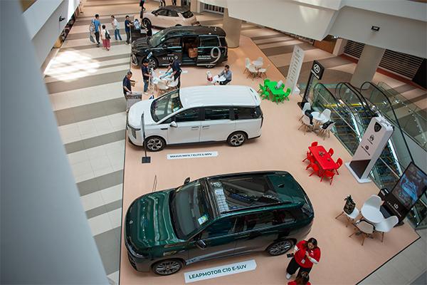 C&C brings ORA, Leapmotor, and Maxus to Tampines 1 roadshow