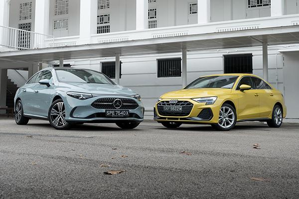 Mercedes-Benz CLA180 vs Audi A3 Sedan