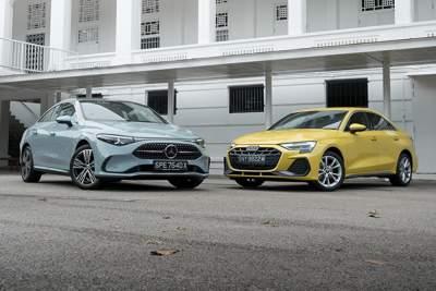 Mercedes-Benz CLA180 vs Audi A3 Sedan
