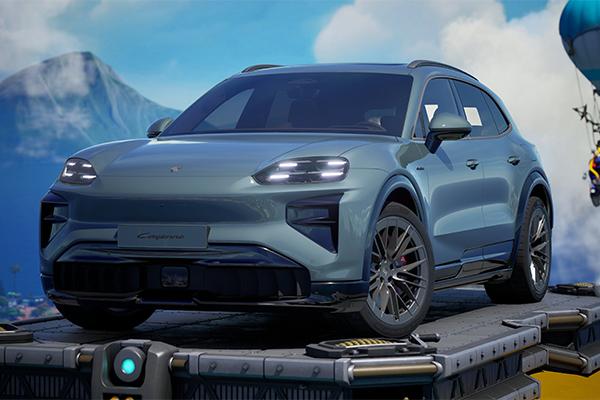 The Porsche Cayenne Electric is now in Fortnite