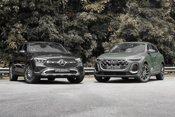 Mercedes-Benz GLC200 Coupe vs Audi Q5 Sportback