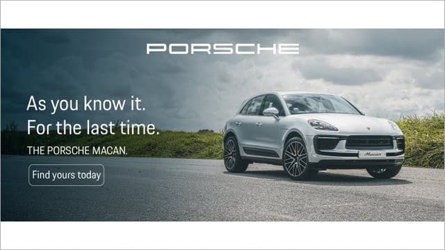 As you know it. For the last time. THE PORSCHE MACAN.