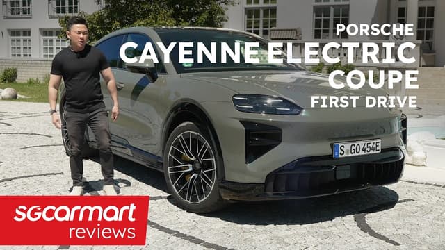 First Drive: Porsche Cayenne Turbo Coupe Electric | Sgcarmart Reviews